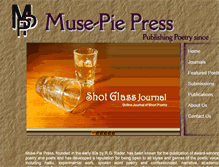 Tablet Screenshot of musepiepress.com